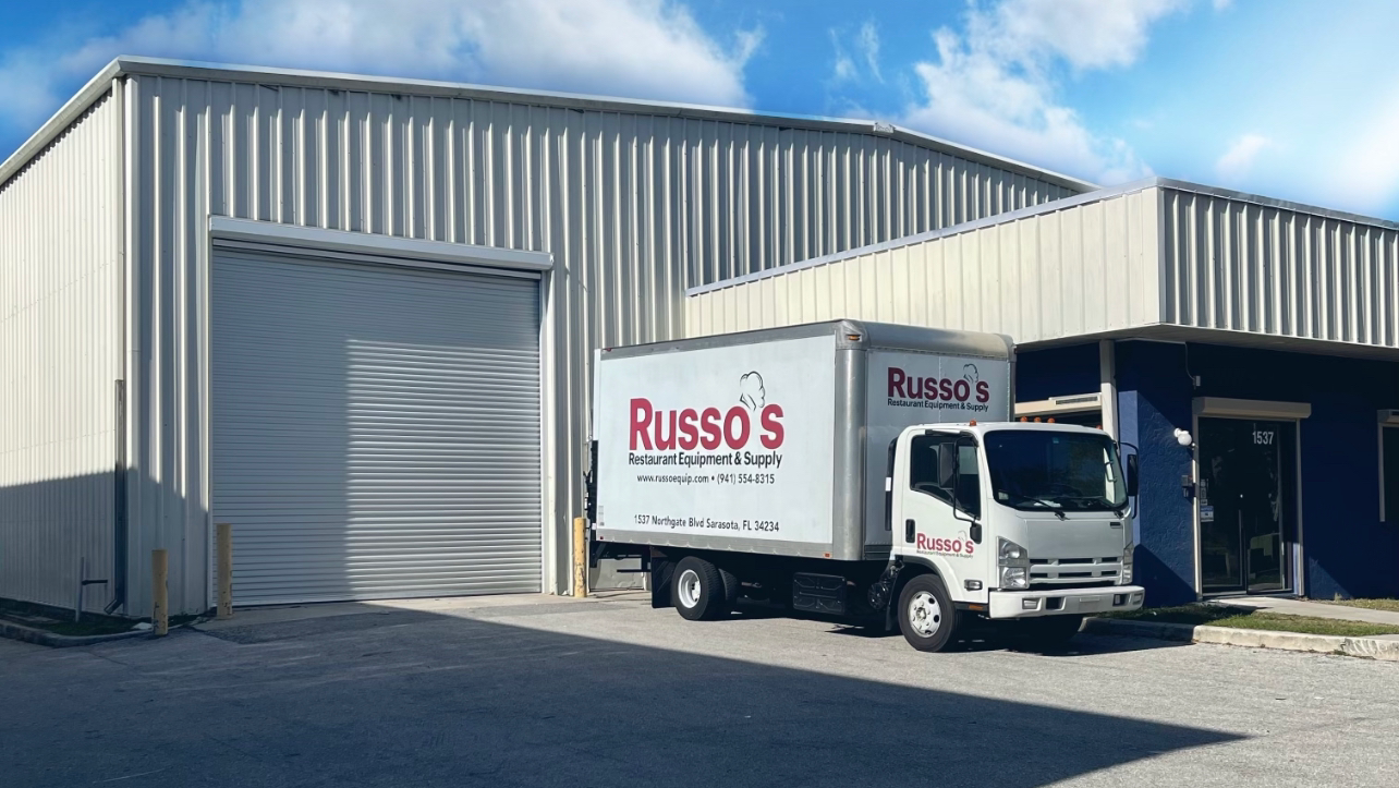 Exterior of Russo's in Sarasota, Florida